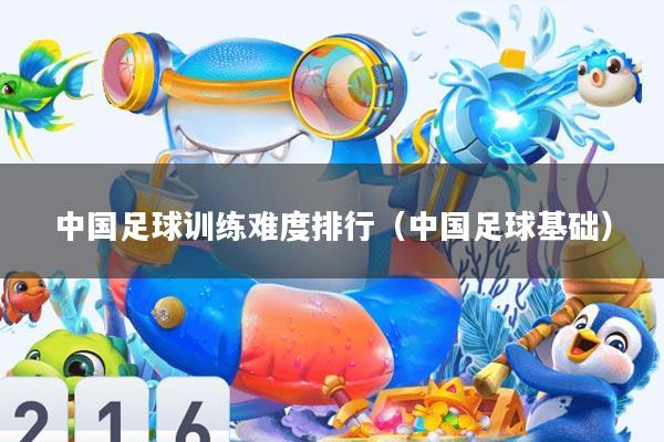 中国足球训练难度排行(中国足球基础)